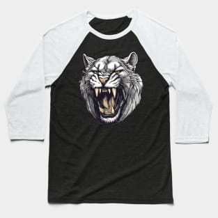 Sabertooth Tiger Baseball T-Shirt